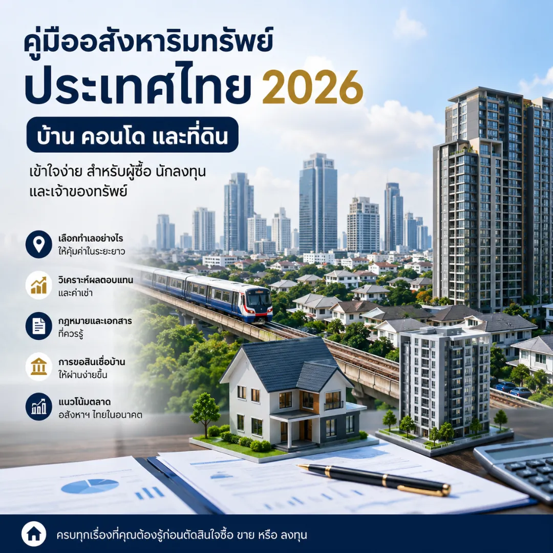 คู่มืออสังหาริมทรัพย์ประเทศไทย 2026